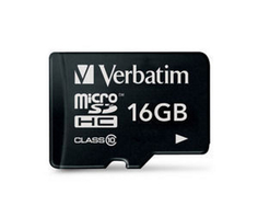 Карта памяти 16Gb - Verbatim - Micro Secure Digital HC Class 10 44010