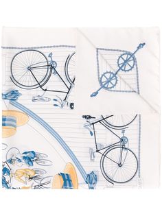 Hermès Pre-Owned платок 1990-х годов с принтом