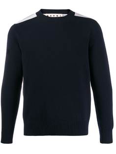 Marni джемпер с контрастными вставками