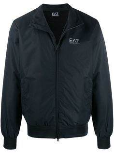 Ea7 Emporio Armani легкая куртка с логотипом