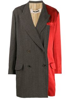Uma Wang двухцветное пальто