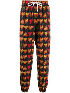 Versace джоггеры с принтом