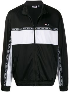 Fila куртка в стиле колор-блок с вышитым логотипом