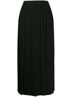 be blumarine плиссированная юбка с завышенной талией