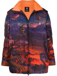 Marcelo Burlon County of Milan пуховик Fantasy