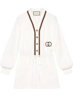 Gucci платье из джерси