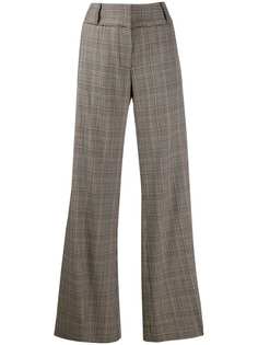 FRAME брюки широкого кроя в ломаную клетку