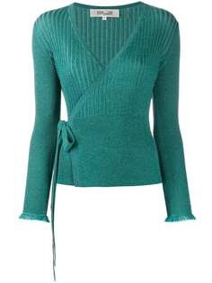 Diane von Furstenberg топ с запахом