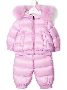 Moncler Kids дутый комбинезон-двойка