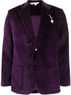 ROWING BLAZERS однобортный вельветовый пиджак