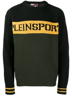 Plein Sport джемпер вязки интарсия