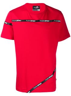Plein Sport футболка с графичным принтом