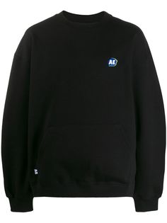Ader Error толстовка с карманом и вышитым логотипом