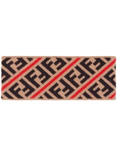 Fendi повязка на голову вязки интарсия