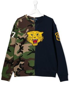 Ralph Lauren Kids толстовка с принтом