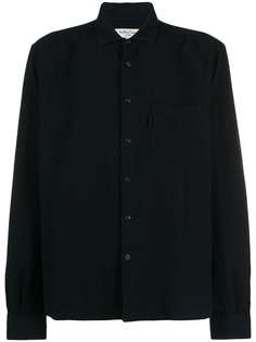 YMC фактурная рубашка с карманом