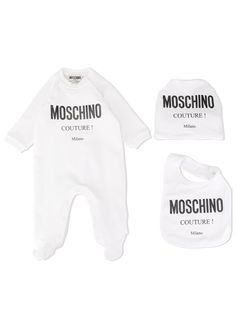 Moschino Kids пижама с логотипом