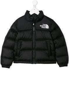 The North Face Kids куртка-пуховик в стиле колор-блок