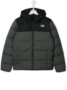 The North Face Kids пуховик с подкладкой из искусственного меха