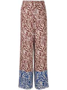 Solace London брюки Nevya с анималистичным принтом