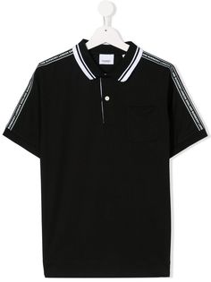 Burberry Kids рубашка-поло Alford
