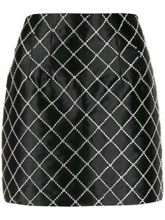 Giuseppe Di Morabito декорированная мини-юбка А-силуэта