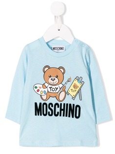 Moschino Kids топ Artist Teddy