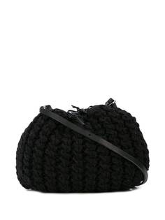 Muun chunky knit shoulder bag