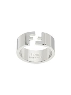 Fendi кольцо с логотипом