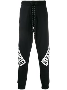 Dirk Bikkembergs logo print track pants