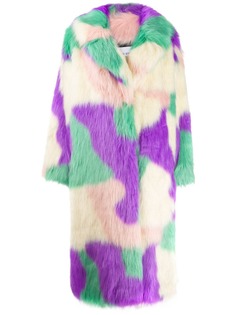 STAND STUDIO пальто свободного кроя с принтом