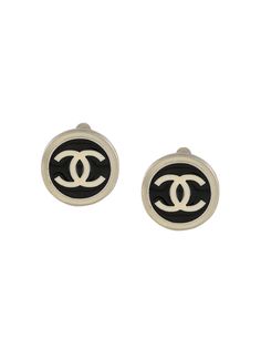 Chanel Pre-Owned серьги-клипсы 2004-го года