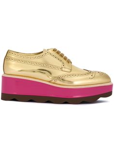 Prada броги на платформе