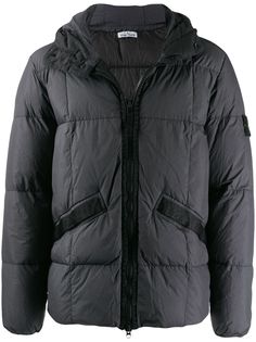 Stone Island стеганый пуховик