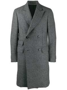 Z Zegna пальто Cappotto в клетку