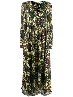 Dorothee Schumacher платье макси с цветочным принтом