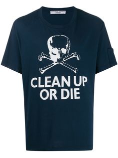 Katharine Hamnett London футболка с принтом Clean Up Or Die