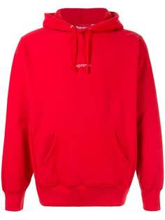 Supreme худи с логотипом