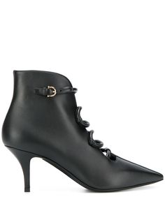 Salvatore Ferragamo ботильоны Gancini Snake
