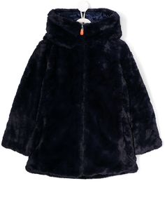 Save The Duck Kids двустороннее фактурное пальто