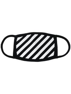 Off-White маска в диагональную полоску