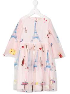 PAMILLA платье Paris из тюля с вышивкой