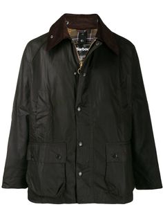 Barbour легкая куртка с контрастным воротником