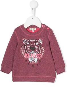 Kenzo Kids джемпер с вышивкой Tiger