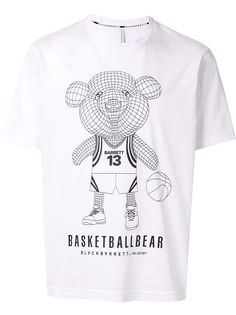 Blackbarrett футболка с принтом Basketball Bear