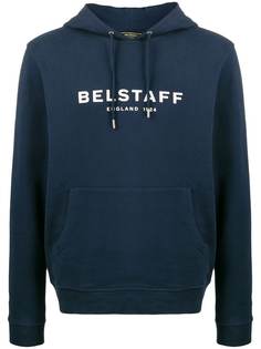 Belstaff худи узкого кроя с логотипом