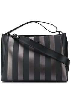 Marc Ellis полосатая сумка-тоут