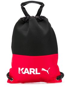 Karl Lagerfeld рюкзак в стиле колор-блок из коллаборации с Puma