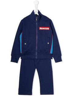 Moncler Kids спортивный костюм с нашивкой-логотипом