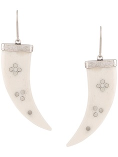 Isabel Marant серьги-подвески Buffalo